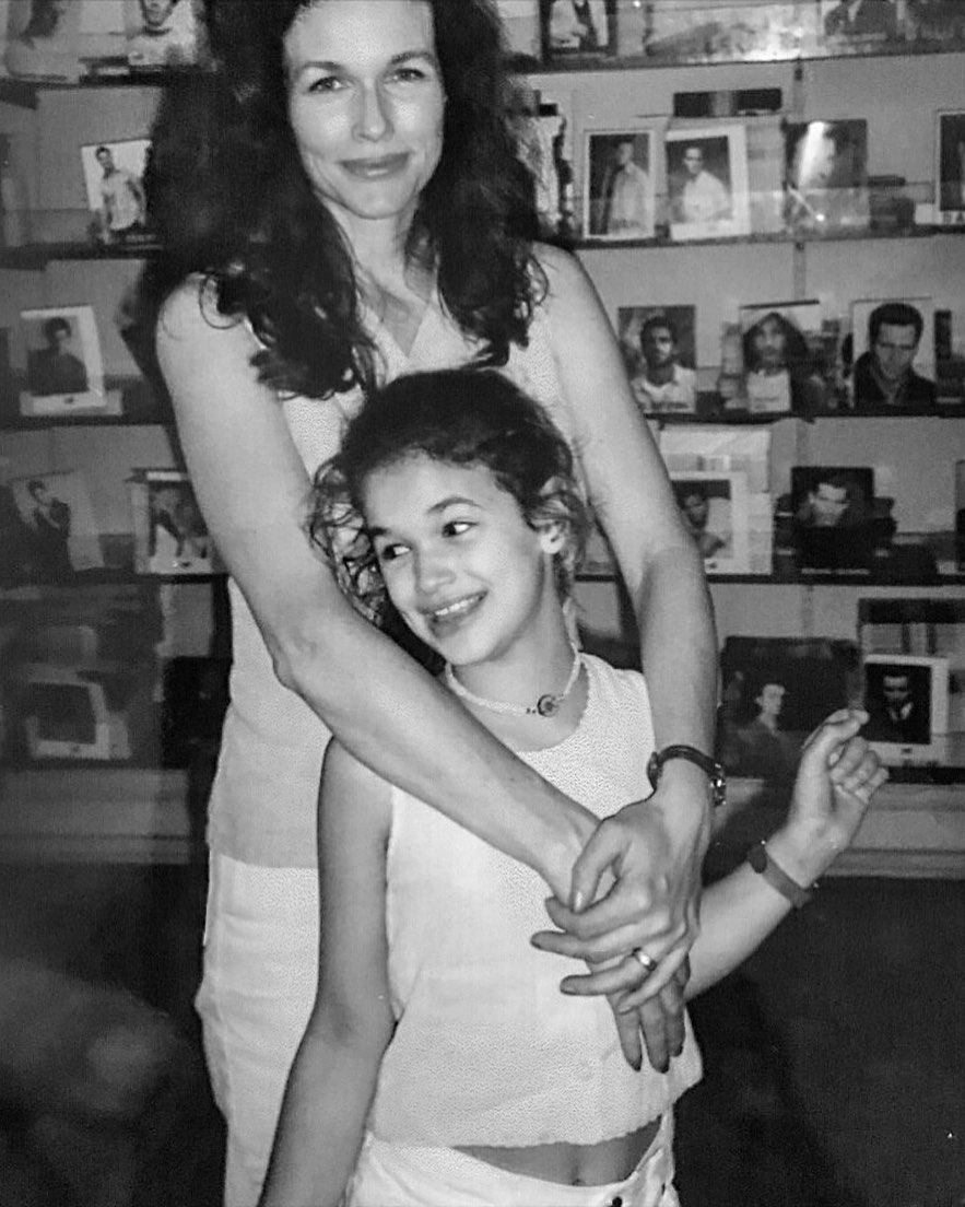 Valerie C. Robinson with daughter Scarlet